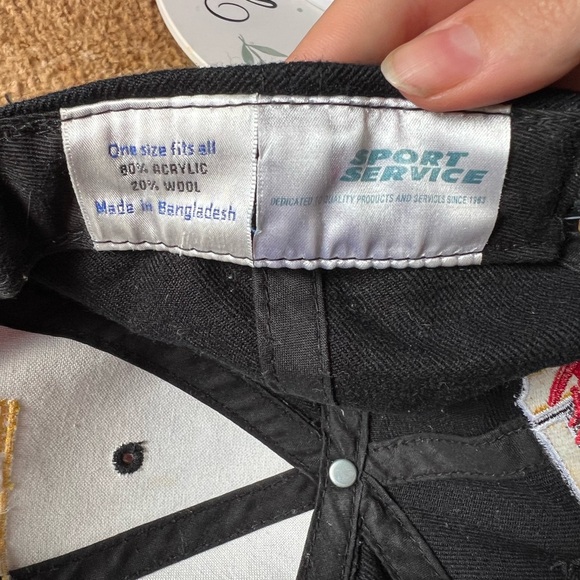 Nascar DeWalt Roush Racing Cap Hat Adjustable with Flames Matt Kenseth #17. - Picture 4 of 16